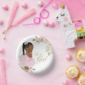 Baby shower Bord Afrikaanse prinses (Feest)