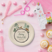 Baby shower Bord boompapier (Feest)