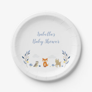 Baby shower Borden Papieren Bordje