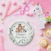 Baby shower bos papieren bordje (Feest)