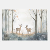 baby shower bosgebied inpakpapier vel (Voorkant 3)