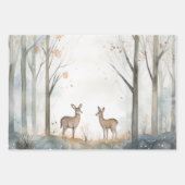 baby shower bosgebied inpakpapier vel (Voorkant 2)