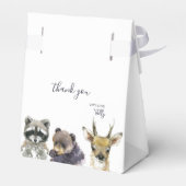 Baby shower Bosland Bedankdoosjes (Achterkant)