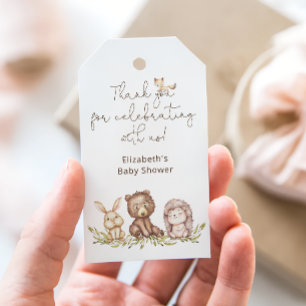Baby shower Bosland Cadeaulabel