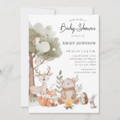 Baby shower Bosland Kaart (Voorkant)