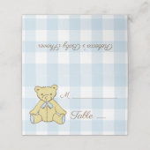 Baby shower Boy Beer Blue White Pset (Buitenkant ongevouwen)