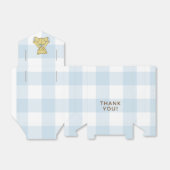 Baby shower Boy Beer Dank u Bedankdoosjes (Uitgevouwen)