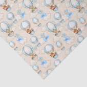 Baby shower Boy Blue Tissuepapier (Detail)