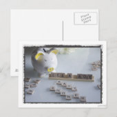 Baby shower Boy Briefkaart (Voorkant / Achterkant)