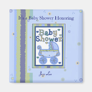 Baby shower Boy Magneet