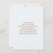 Baby shower Boy Stork Invitation (Dos)