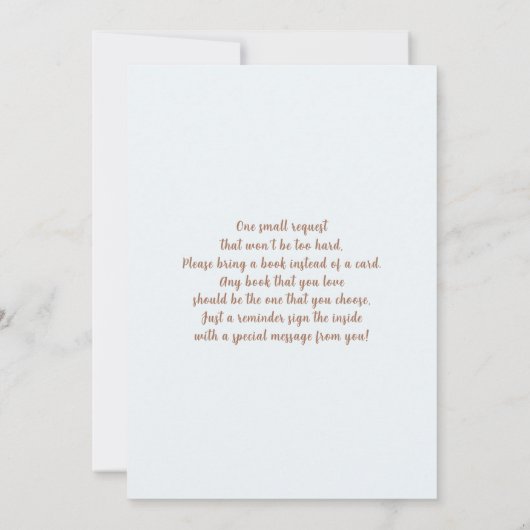 Baby shower Boy Stork Invitation (Dos)