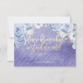 baby shower Breng een boek in plaats van een kaart (Voorkant)