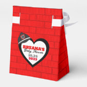 Baby shower Brick Firefighter Traiter Ballotins (Arrière)