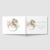 Baby shower Brown De Sirène Sous Le Livre D'Invité (Complet)