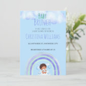 Baby shower Brunch Invitation (Debout devant)