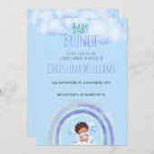 Baby shower Brunch Invitation (Devant / Derrière)