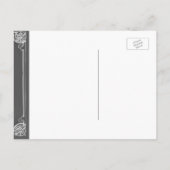 Baby Shower | BRUNCH | schoolbord Uitnodiging Briefkaart (Achterkant)