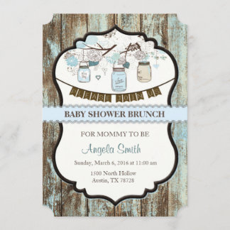 baby shower Brunch Uitnodiging