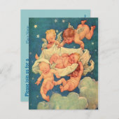 baby shower budgétaire Invitation (Devant / Derrière)