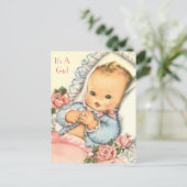 baby shower budgétaire Invitation (Debout devant)