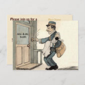 baby shower budgétaire neutre sur invitation (Devant / Derrière)