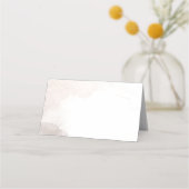 Baby shower Buffetlabel, bosdieren (Achterkant)