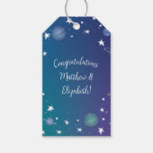 Baby shower buitenruimte cadeaulabel (Voorkant)