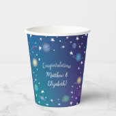 Baby shower buitenruimte papieren bekers (Voorkant)