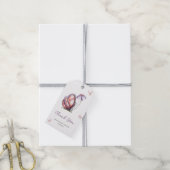 Baby shower Butterfly Dank u Cadeaulabel (Met Touw)