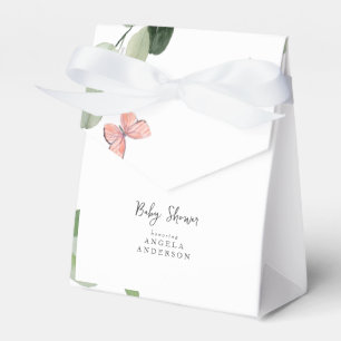 Baby shower Butterfly Eucalyptus Bedankdoosjes