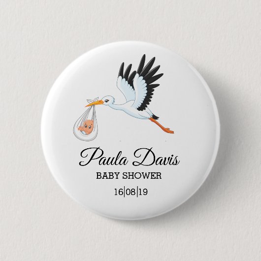 Baby shower Button (Voorkant)