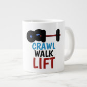 Baby-shower cadeau Jumbo Mug (Devant droit)