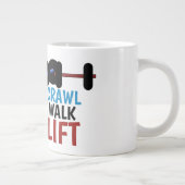 Baby-shower cadeau Jumbo Mug (Droite)