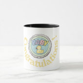 Baby shower cadeau Mug (Centre)