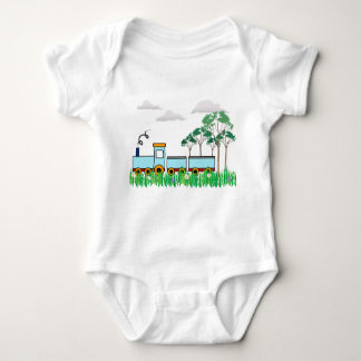 Baby shower cadeau - T-shirts - Jongens treintje