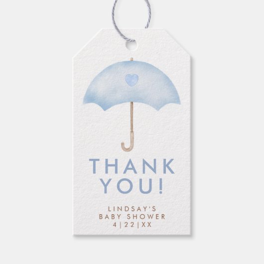 Baby shower cadeaulabel (Voorkant)