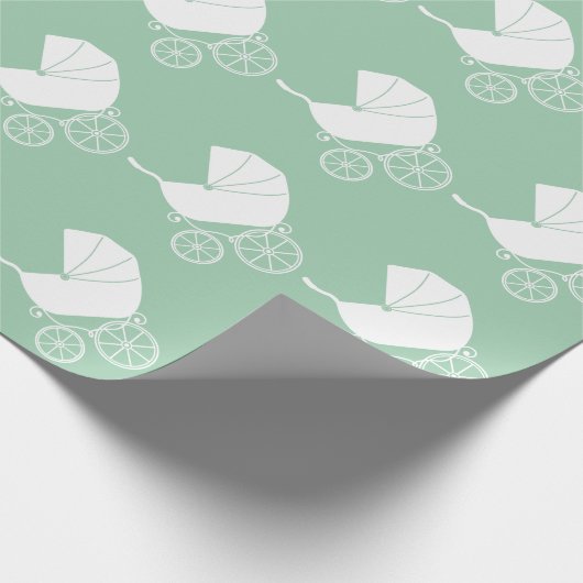 Baby shower Cadeaupapier (Hoek)