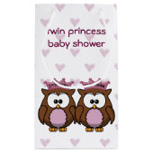 baby shower cadeautas van twee prinses (Achterkant)