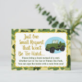 Baby shower Camo De L'Armée Apporte Une Carte De L (Debout devant)