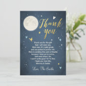 Baby shower Carte de remerciements Vous aimez à la (Debout devant)