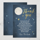 Baby shower Carte de remerciements Vous aimez à la (Devant / Derrière)