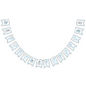 Baby shower C'est froid dehors Bannière Garçon ble (Tout)