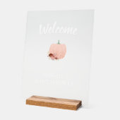 Baby shower Citrouille or rose Bienvenue (Angle)