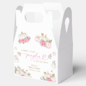 Baby shower Citrouille rose Ballotins (Ouvert)