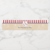 Baby shower classique de baseball Étiquette à bout (Étiquettes simples)