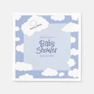 Baby Shower Cloud Nine 9 Cute Whimsische Feest Servet