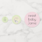 Baby shower Confetti Construire une bibliothèque/r (Devant)