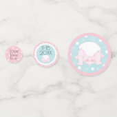 Baby shower Confetti Jeter un coup d'oeil à un béb (Derrière)