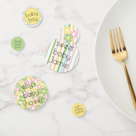 Baby shower Confetti picknick (Groep)